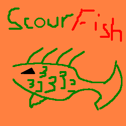 Puffy, our beloved fish.